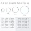 1.5 mm Square Tube Hoops