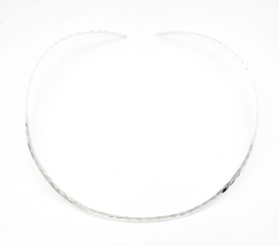 choker, silver