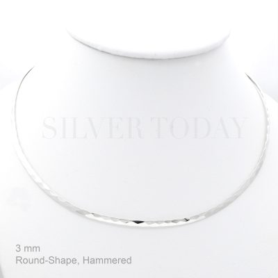 silver,choker