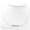 Choker, Silver, Hammered