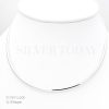 U-shape, Half-round wire, 3 mm Choker