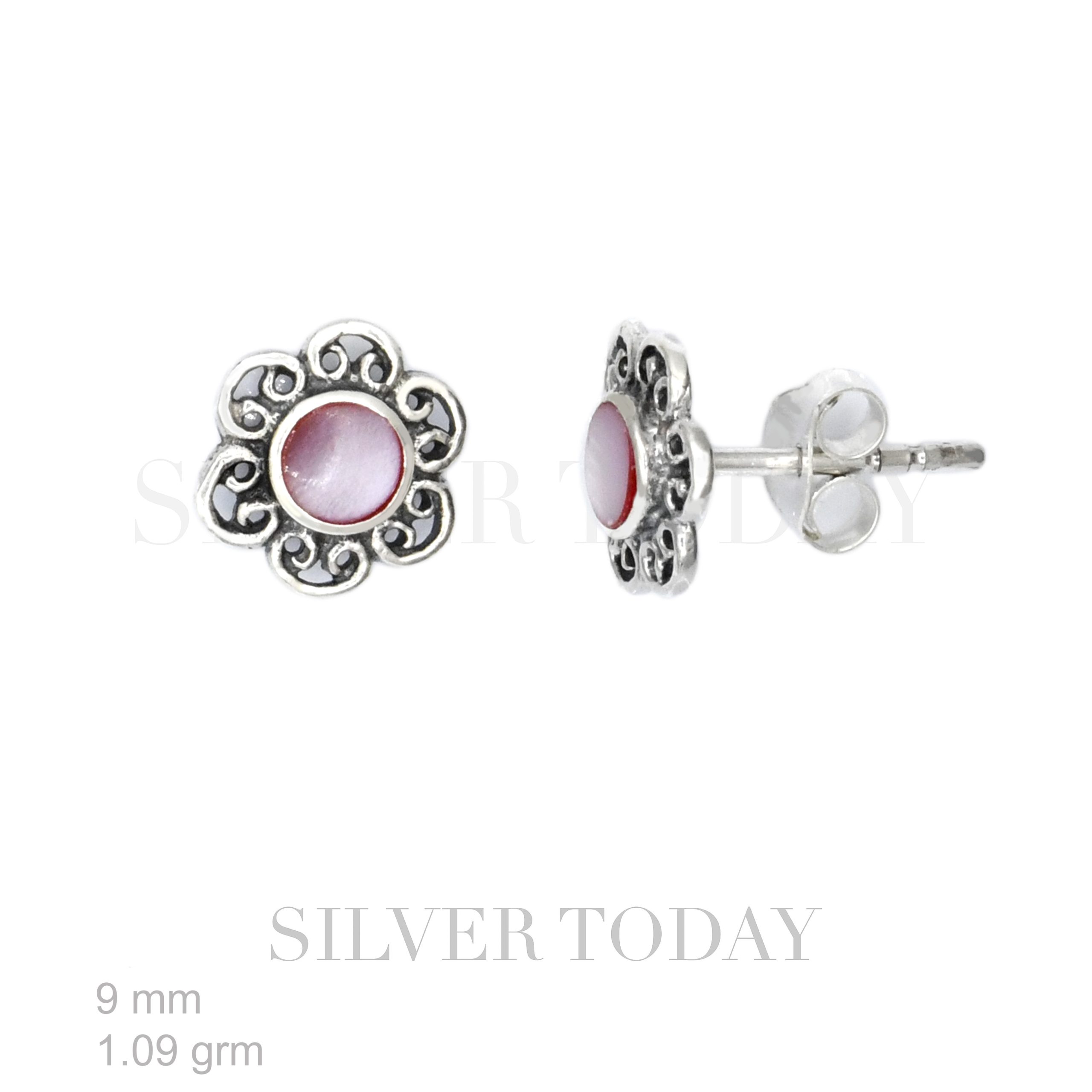 flower Earring Stone