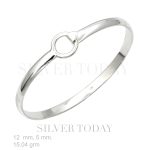Bangle Plain, Style Circle, lock