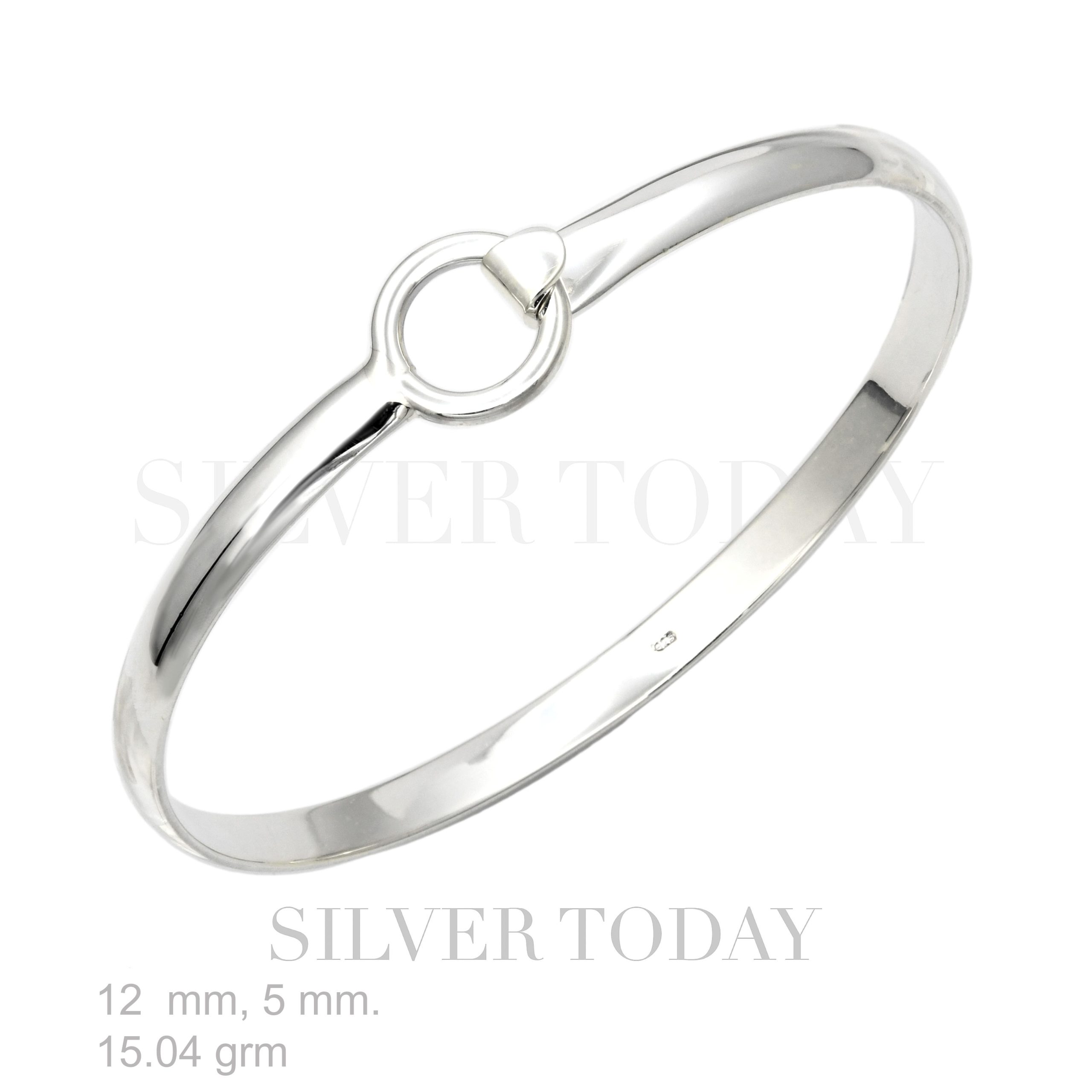 Bangle Plain, Style Circle, lock