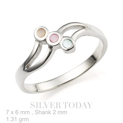 Ring With Stone, Design Stone 3 Pills