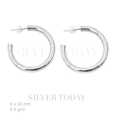 Plain Earrings Circle