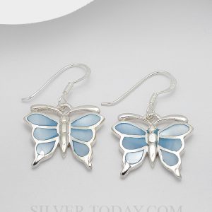 Earring Stone Butterfly