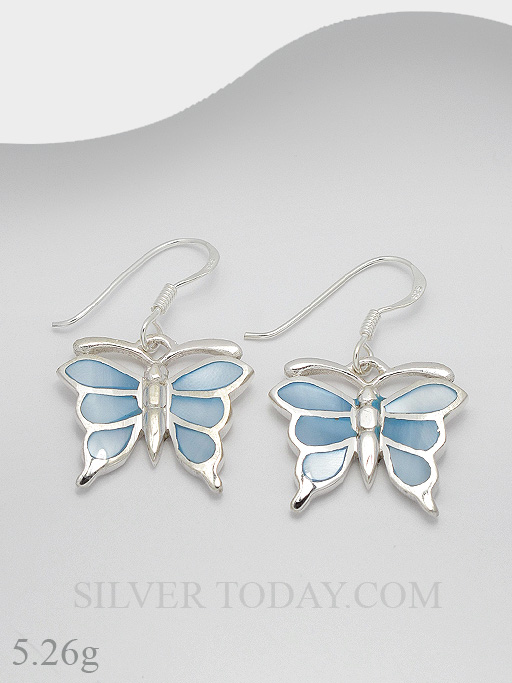 Earring Stone Butterfly