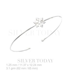 ฺbangle face Snowflake