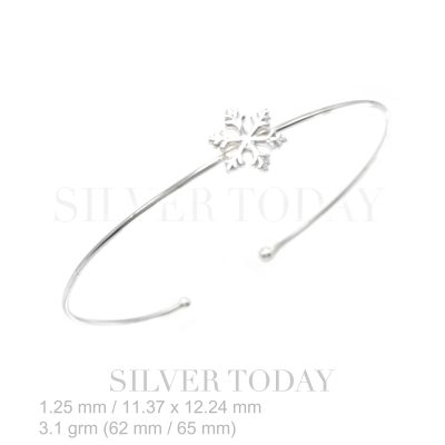 ฺbangle face Snowflake