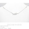 Nacklace Silver Pendant leaf