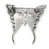 back Psb04P2311 Butterfly Stone Silver