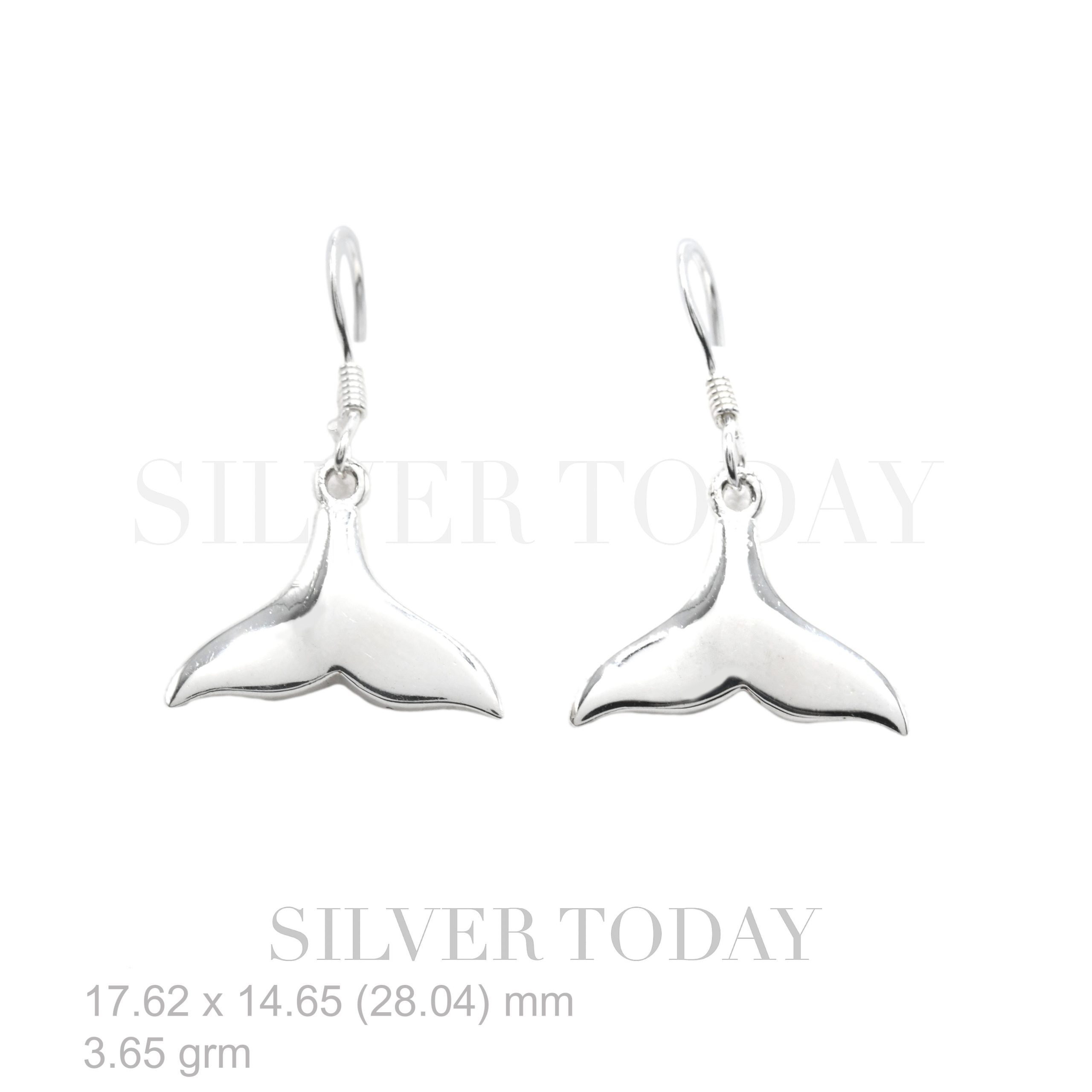 Whale tail Earrings