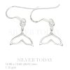 Whale tail Earrings