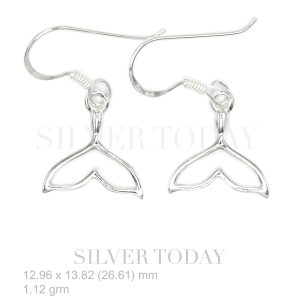Whale tail Earrings