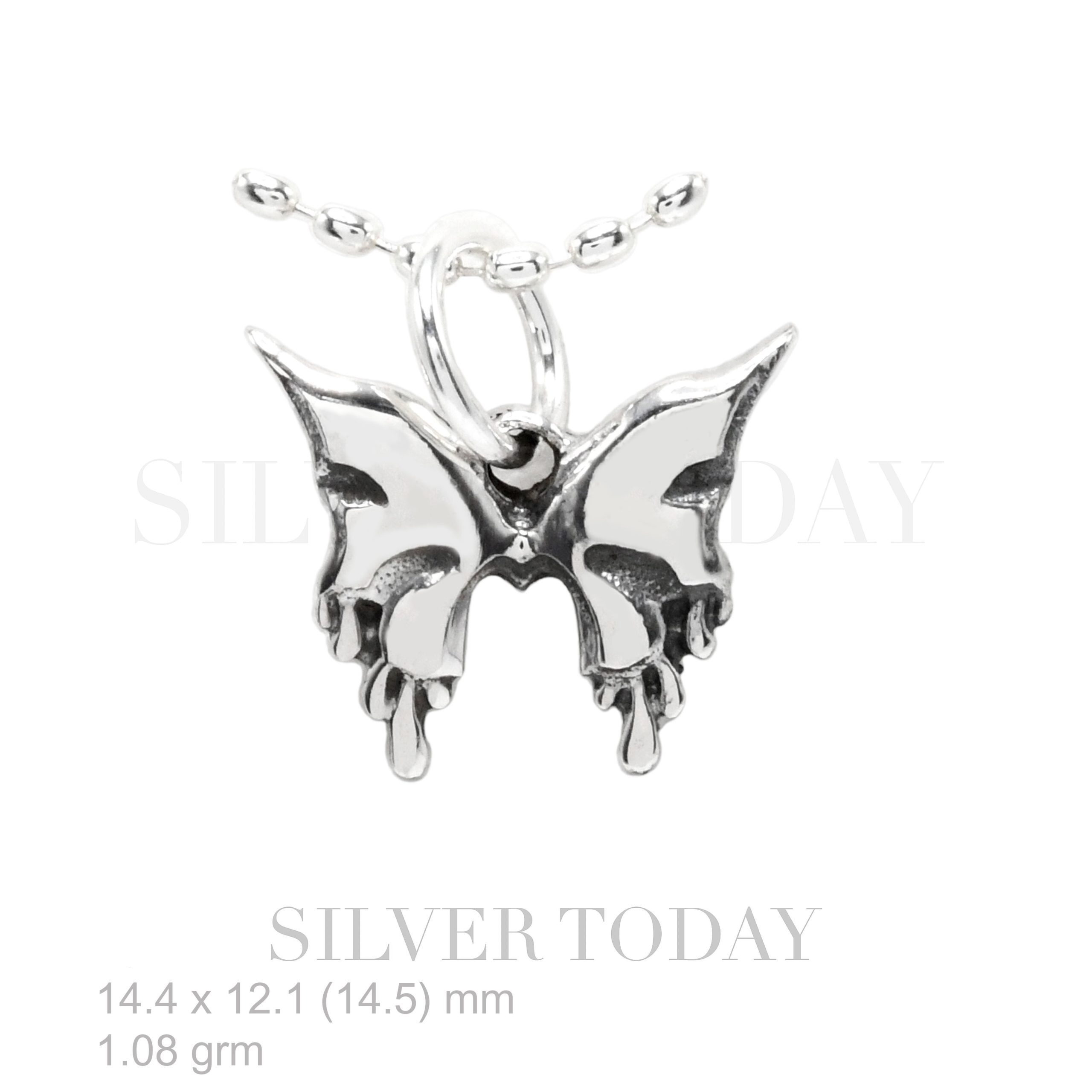Butterfly Pendant Silver