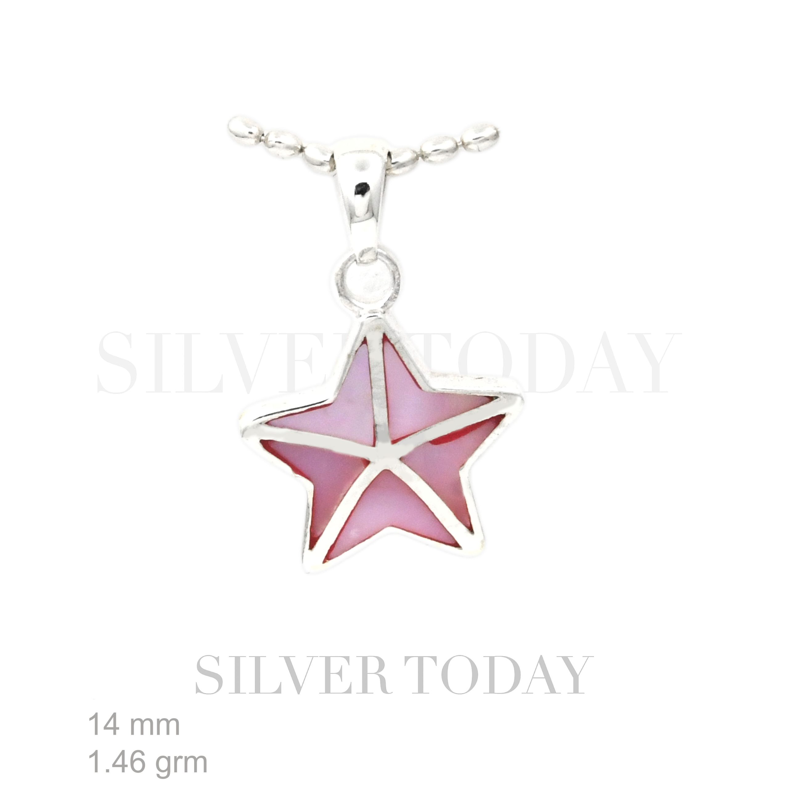 pendant star stone